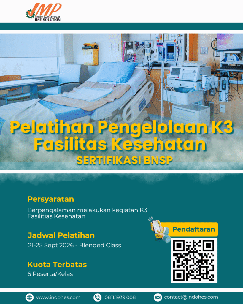 K3 Fasilitas Kesehatan Sertifikasi BNSP September