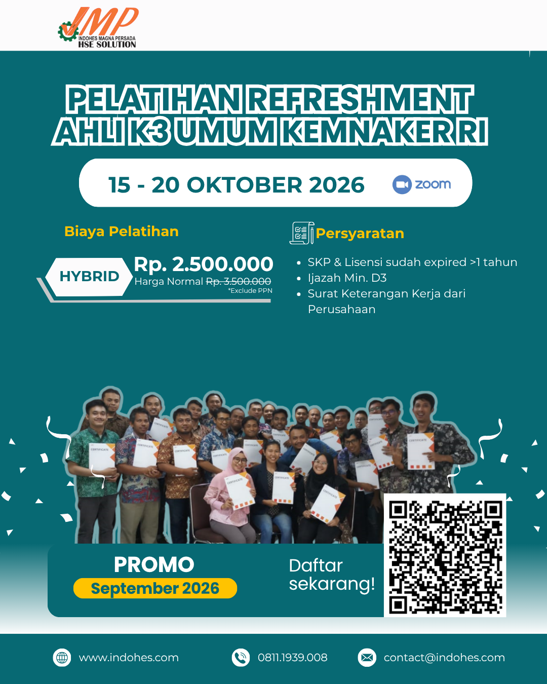 Refreshment Oktober 2026